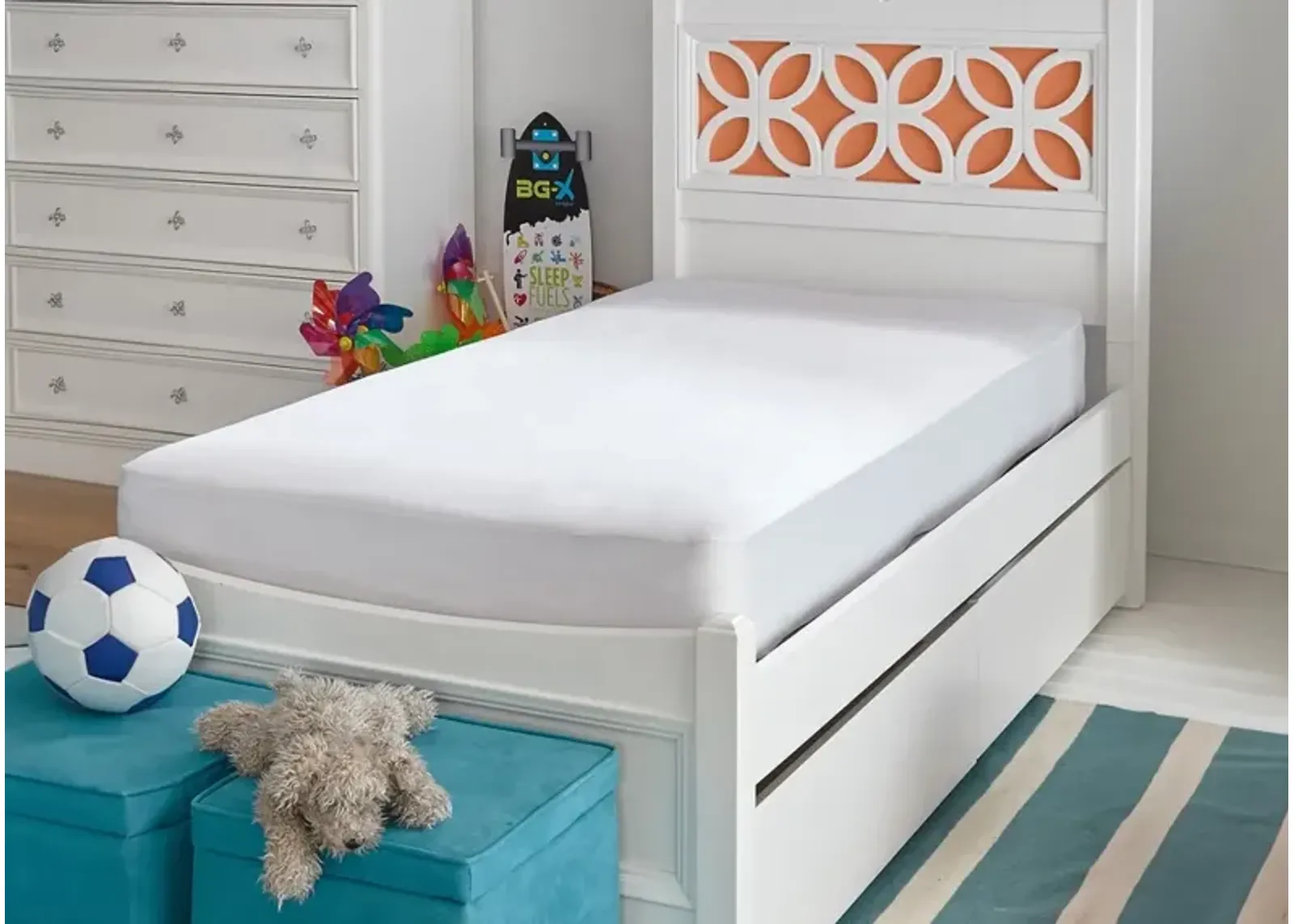 Bedgear Twin Basic Kids Mattress Protector