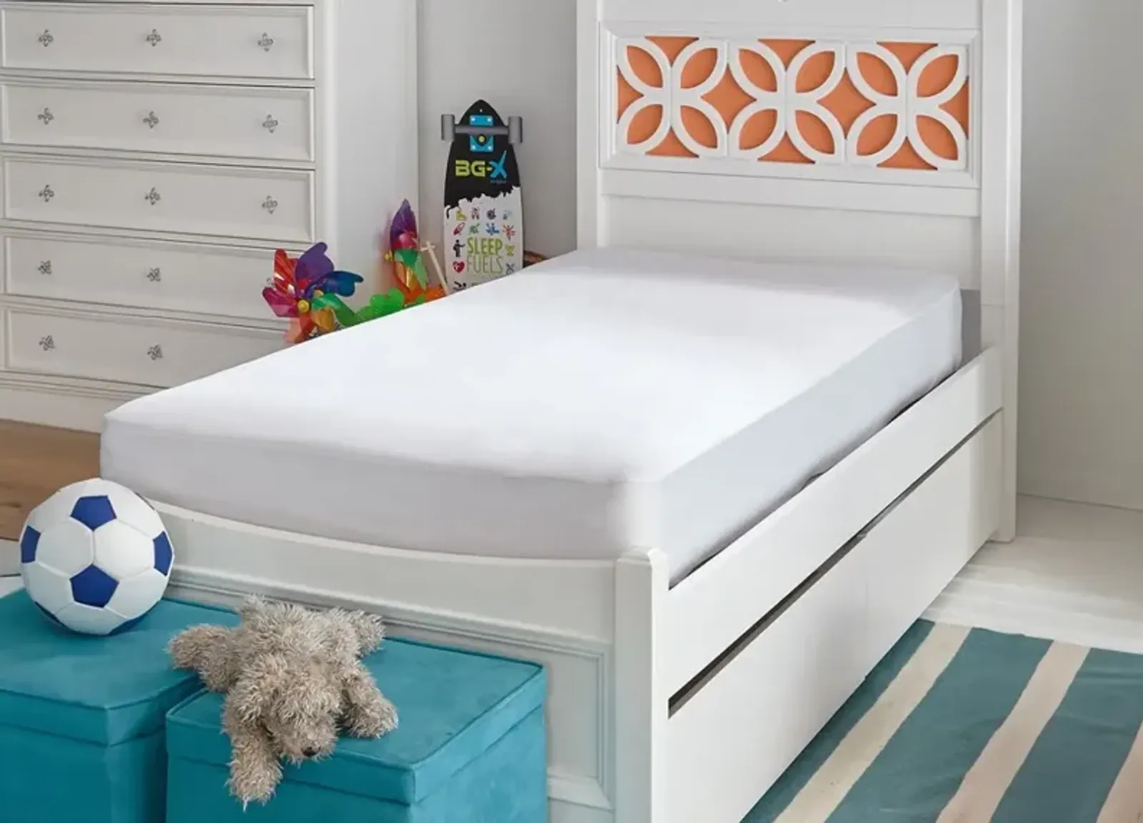 Bedgear Twin Basic Kids Mattress Protector