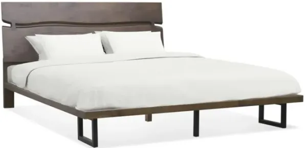 Steve Silver Pasco King Bed Bed In Distressed Cocoa