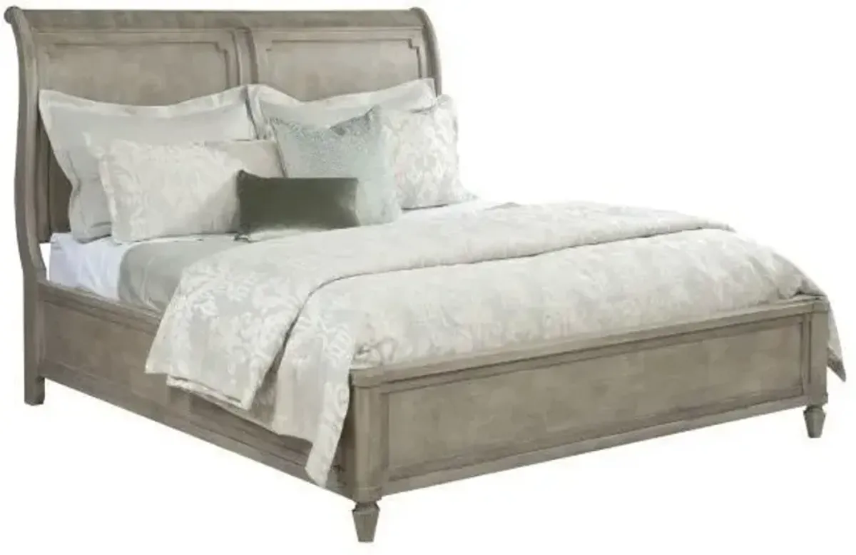 American Drew Savona King Anna Sleigh Bed