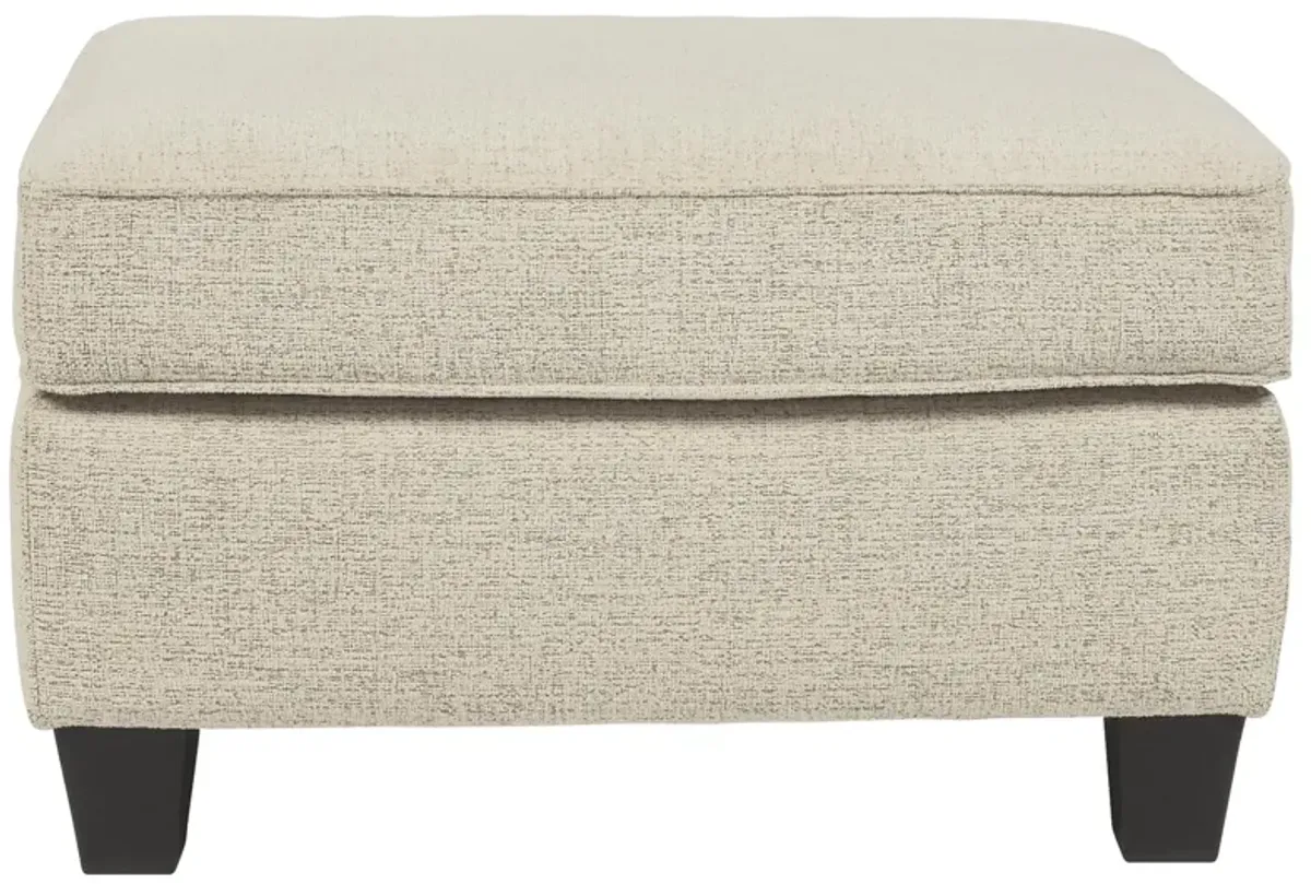 Ashley Abinger Natural Ottoman