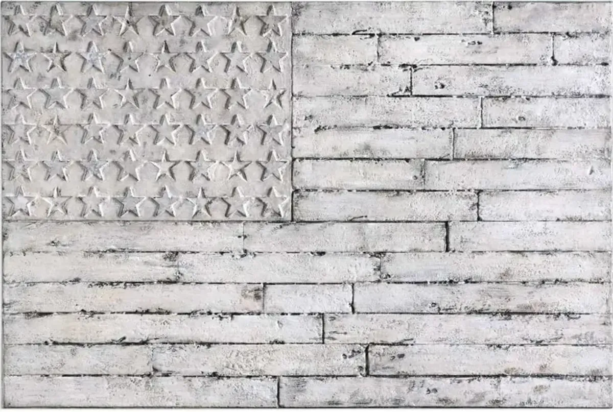 Uttermost Blanco White American Wall Art