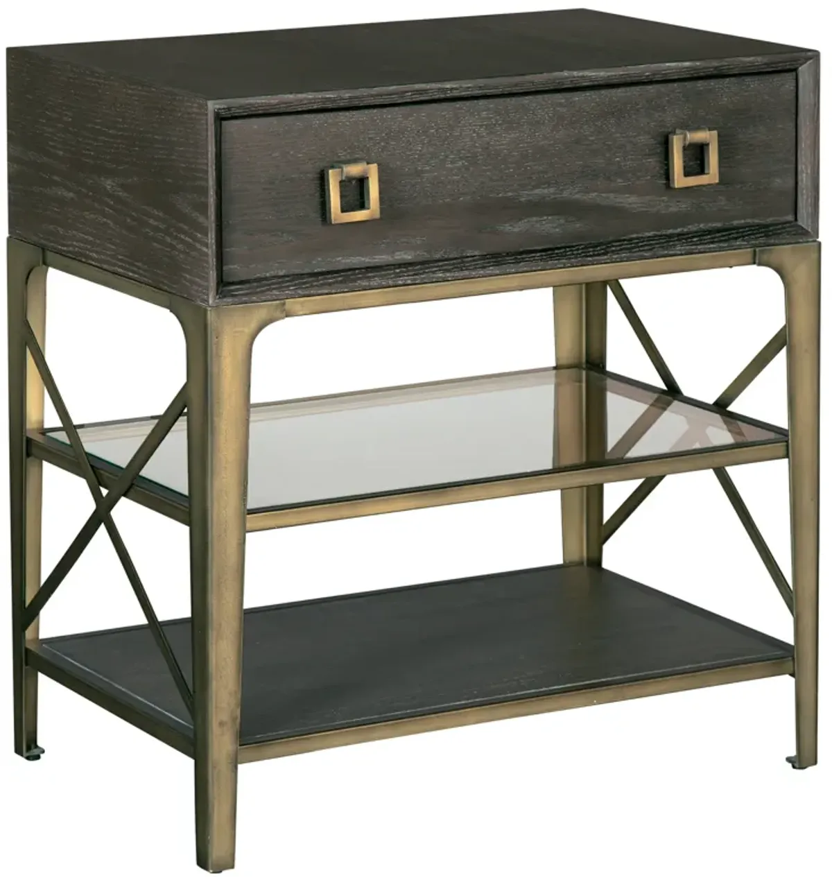 Hekman Single Drawer Night Stand Edgewater