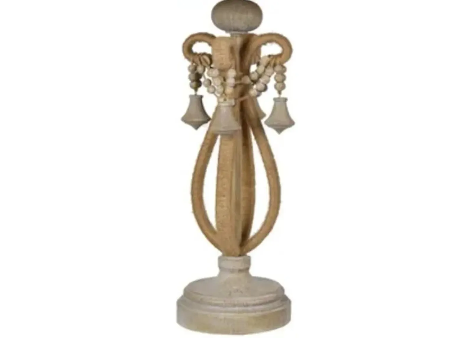 Crestview Augustine Beige/Brown Table Lamp