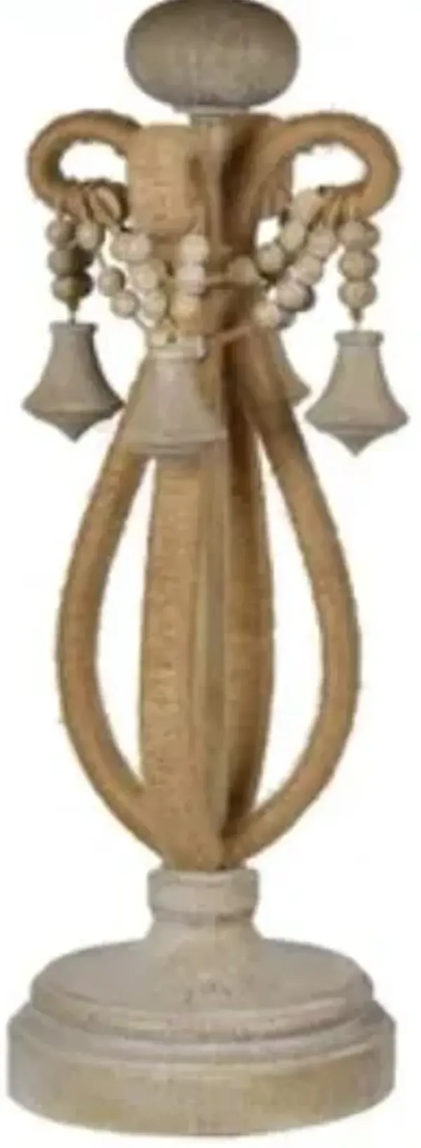Crestview Augustine Beige/Brown Table Lamp