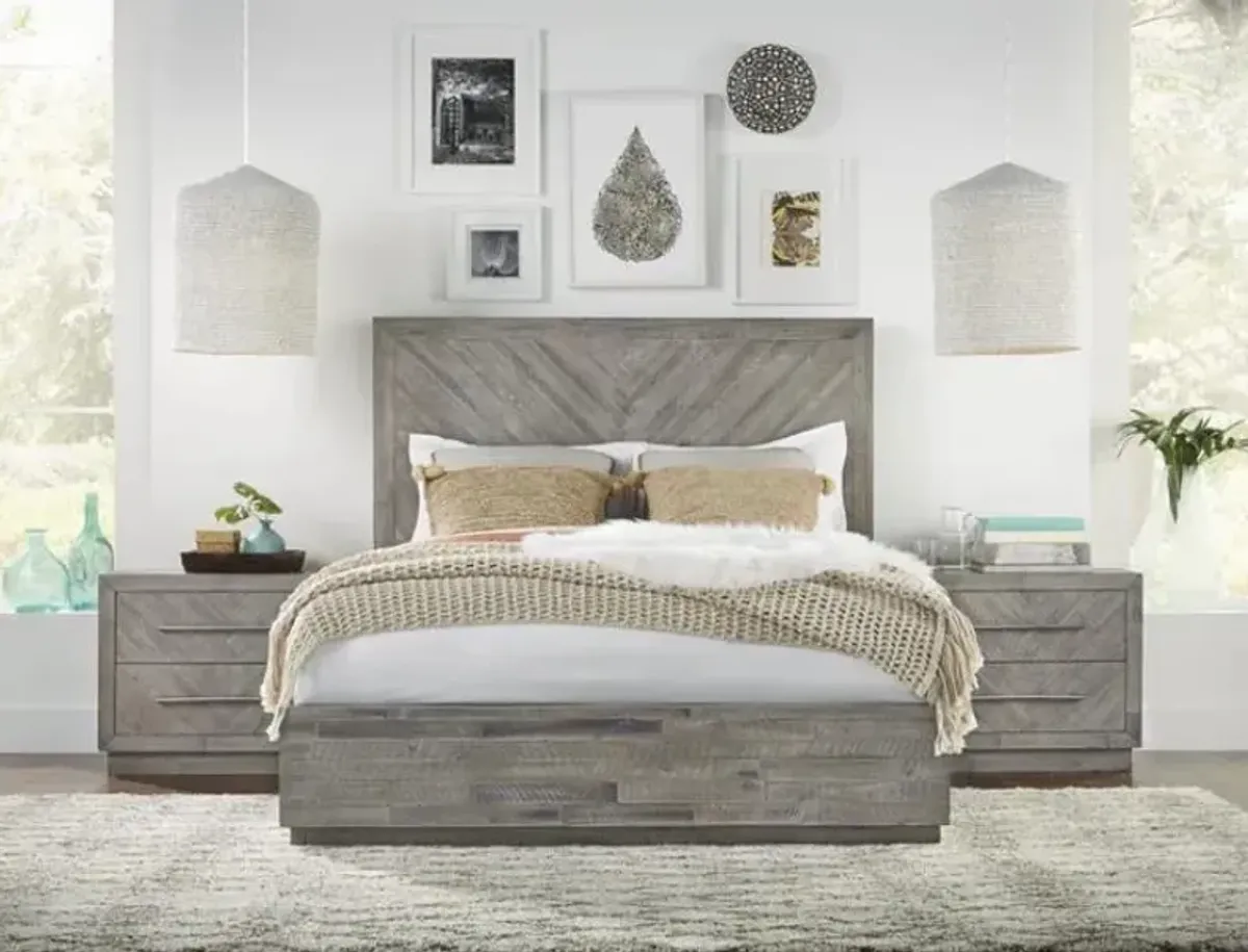 Modus Alexandra Rustic Latte King Headboard