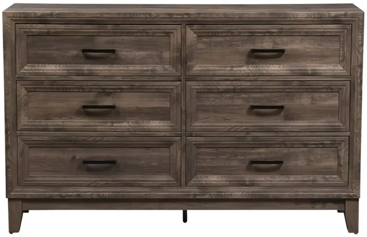 Liberty Furniture Ridgecrest Cobblestone Dresser