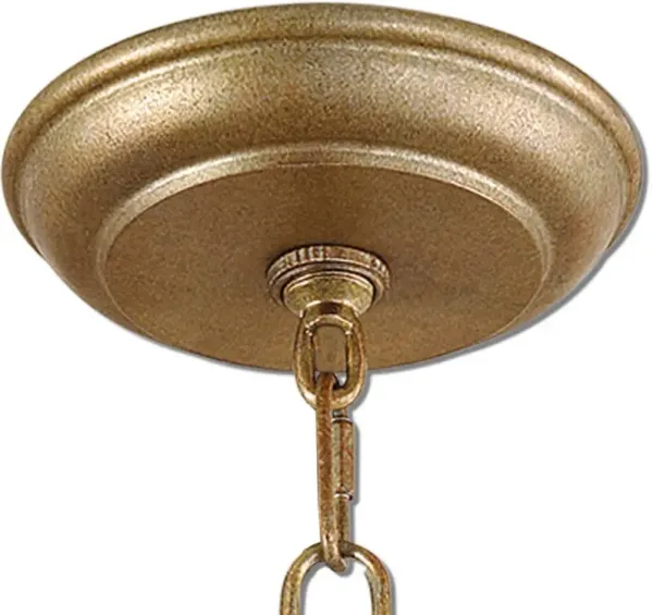 Uttermost Alenya Burnished Gold Chandelier