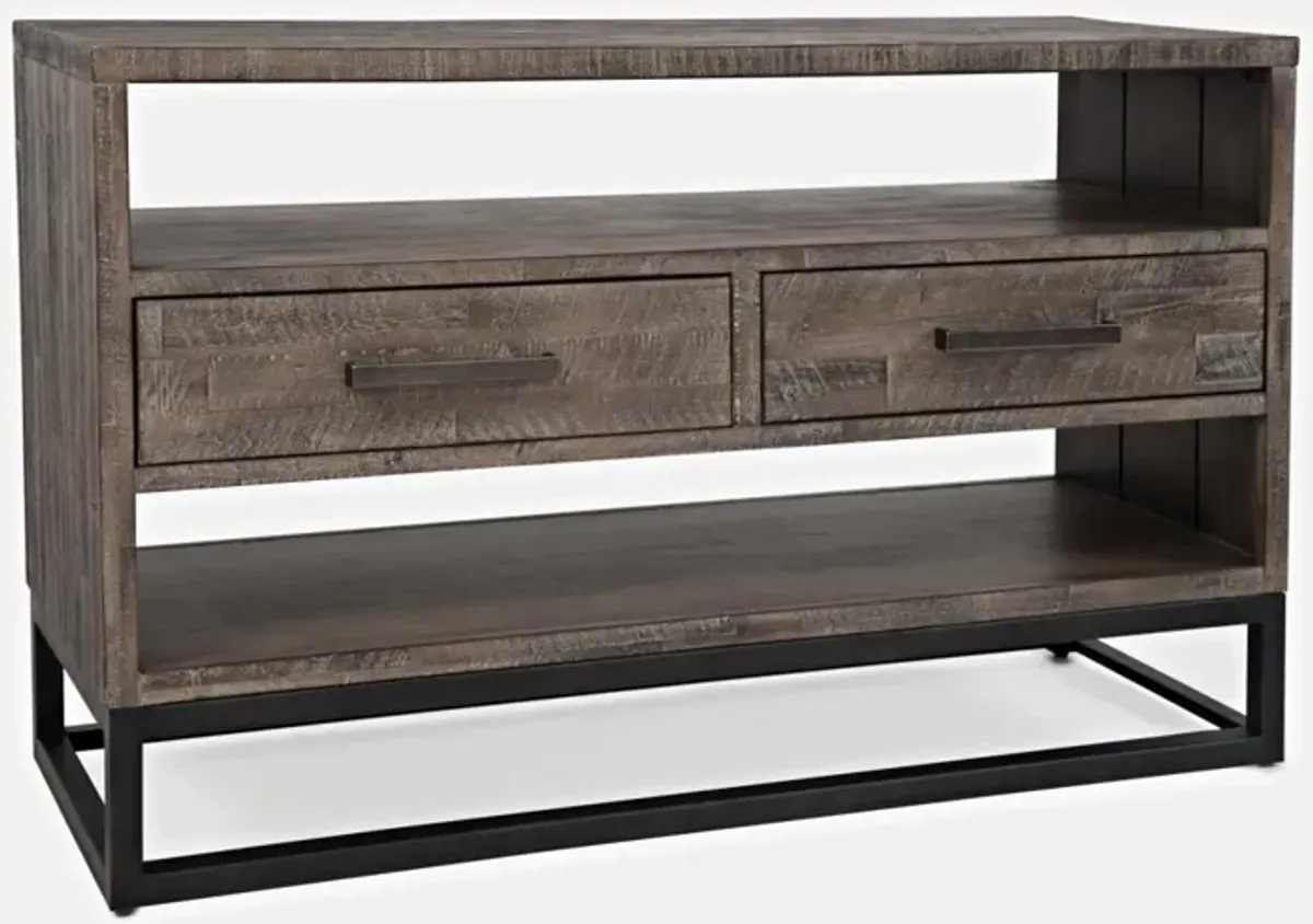Jofran East Hampton Sofa Table Distressed Grey