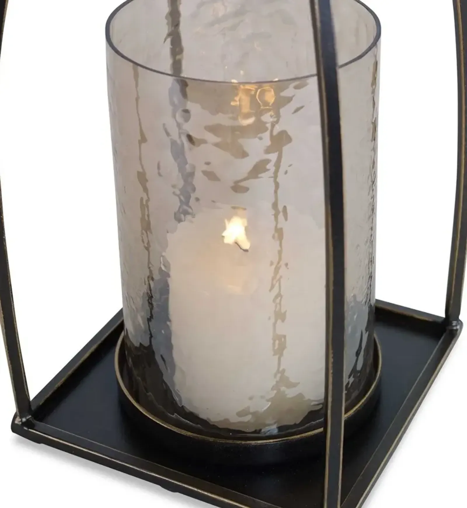 Uttermost Riad Dark Bronze Lantern Candleholder