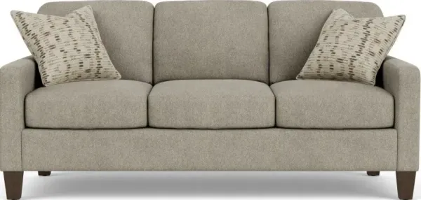 Flexsteel South Haven Silver Pebble Sofa