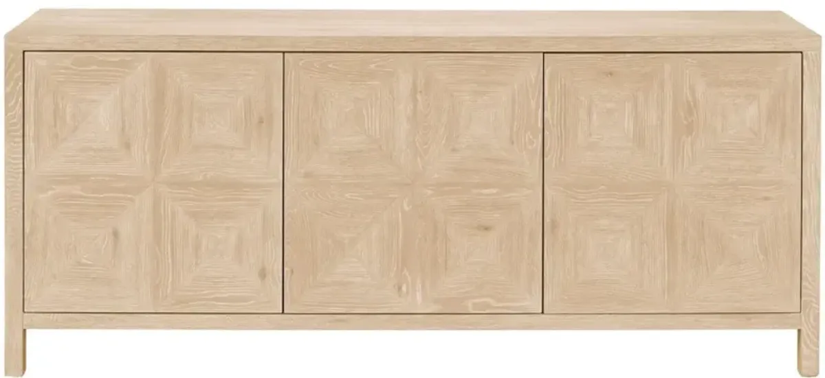 Universal Modern Farmhouse Sadie Beige Credenza Sideboard