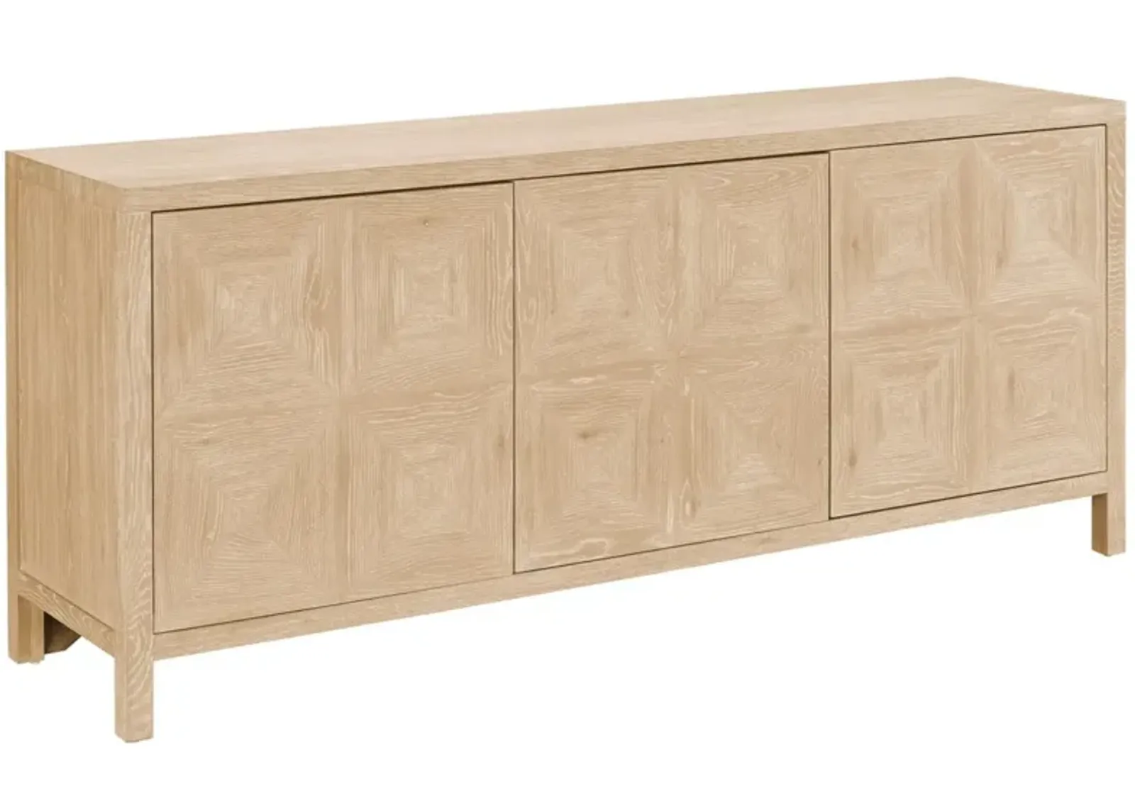 Universal Modern Farmhouse Sadie Beige Credenza Sideboard