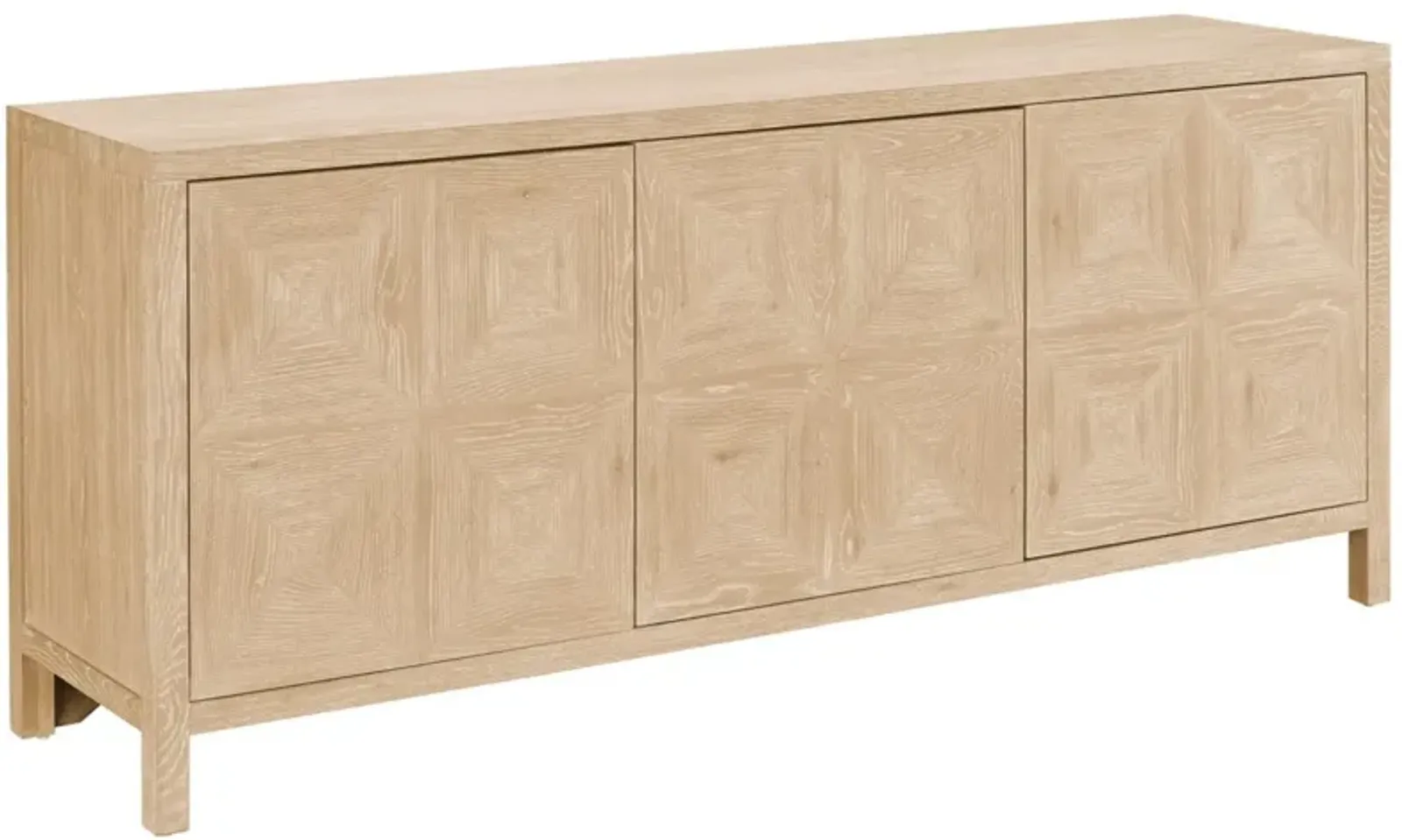 Universal Modern Farmhouse Sadie Beige Credenza Sideboard