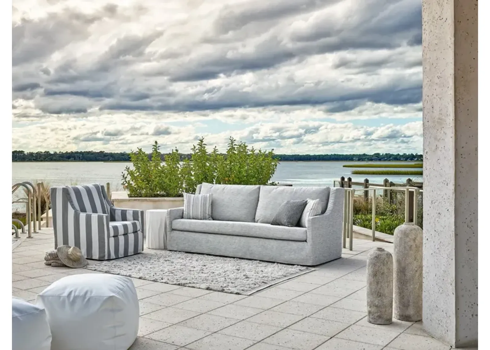 Universal Coastal Living Outdoor Hudson Sofa