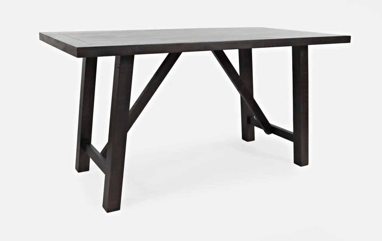 AMERICAN RUSTICS COUNTER TRESTLE TABLE