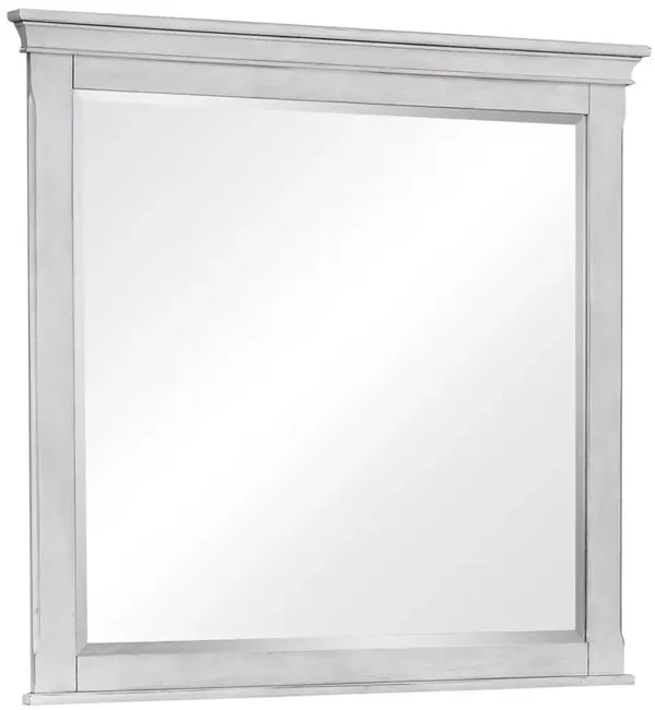 FRANCO MIRROR ANTIQUE WHITE