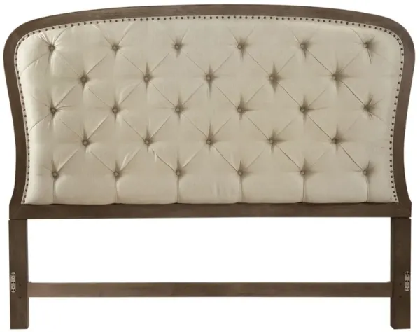 Liberty Furniture Tufted Panel Americana Farmhouse Queen Headboard