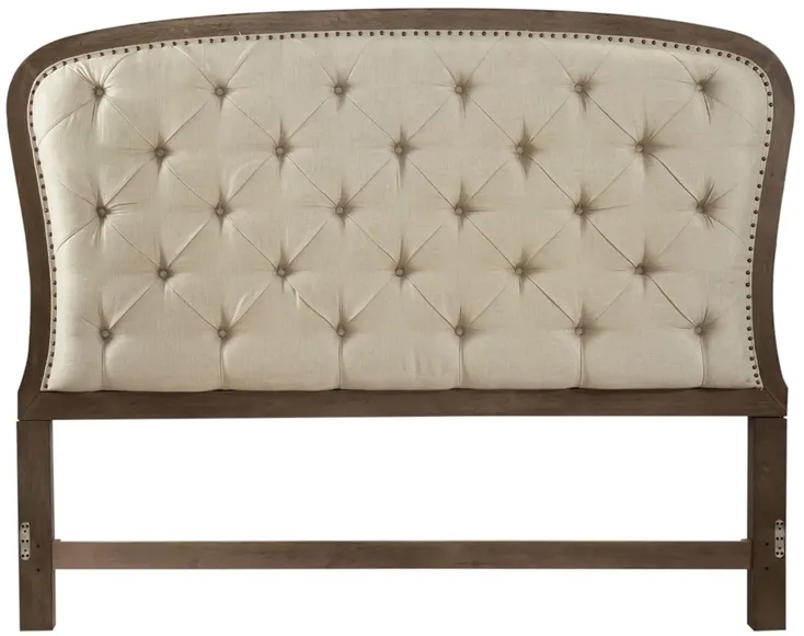 QUEEN TUFTED PANEL HEADBOARD - AMERICANA FARMHOUSE