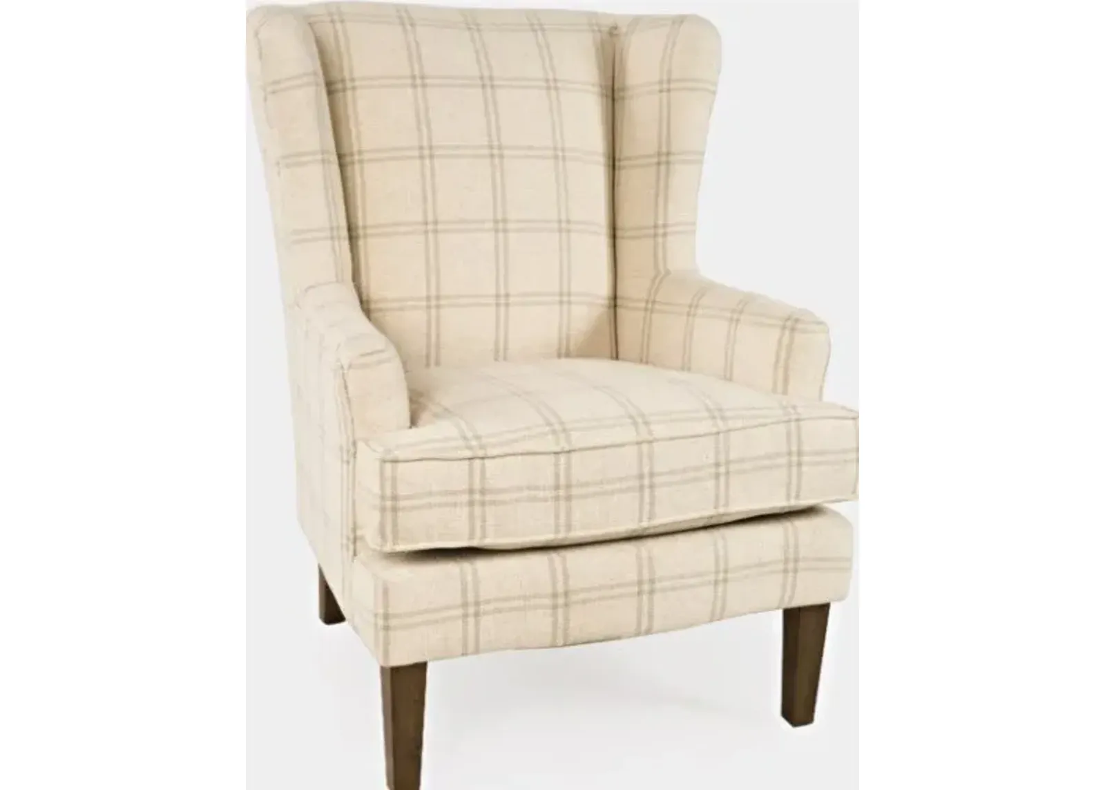 Jofran Lacroix Parchment Accent Armchair