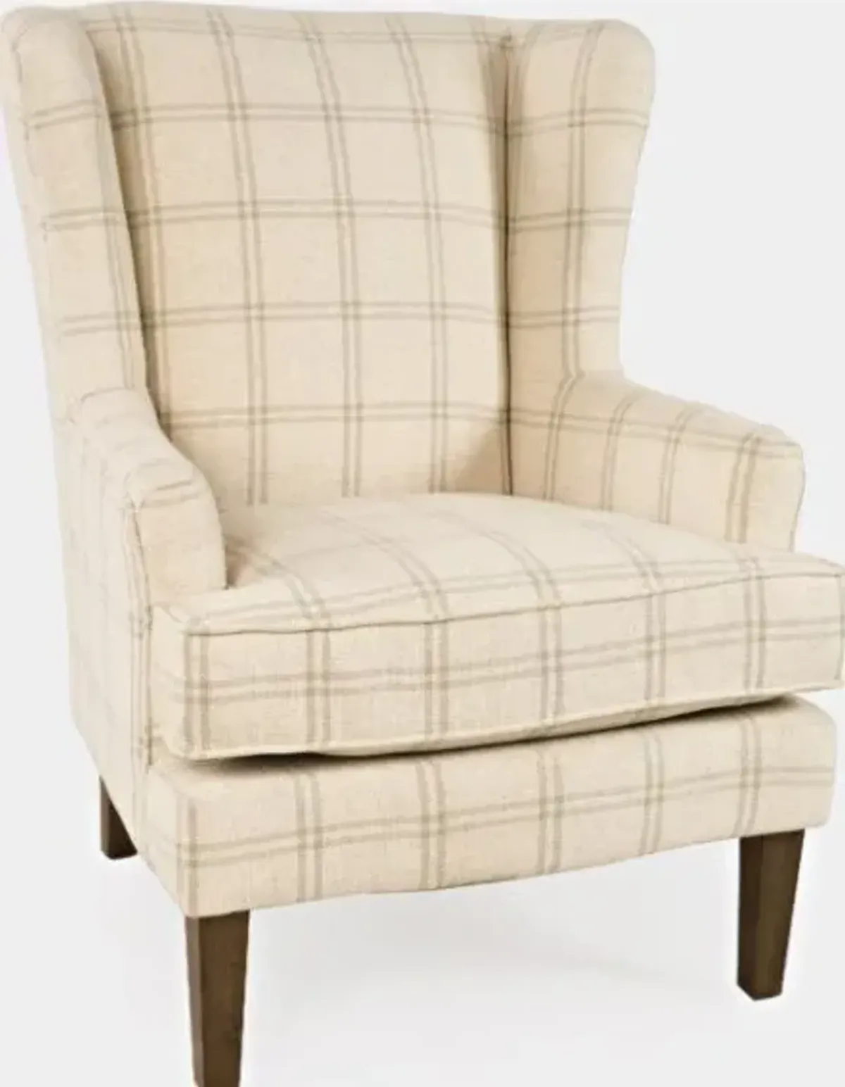 Jofran Lacroix Parchment Accent Armchair