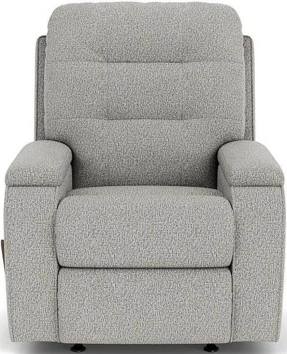 KERRIE SILVER SPRAY ROCKING MANUAL RECLINER