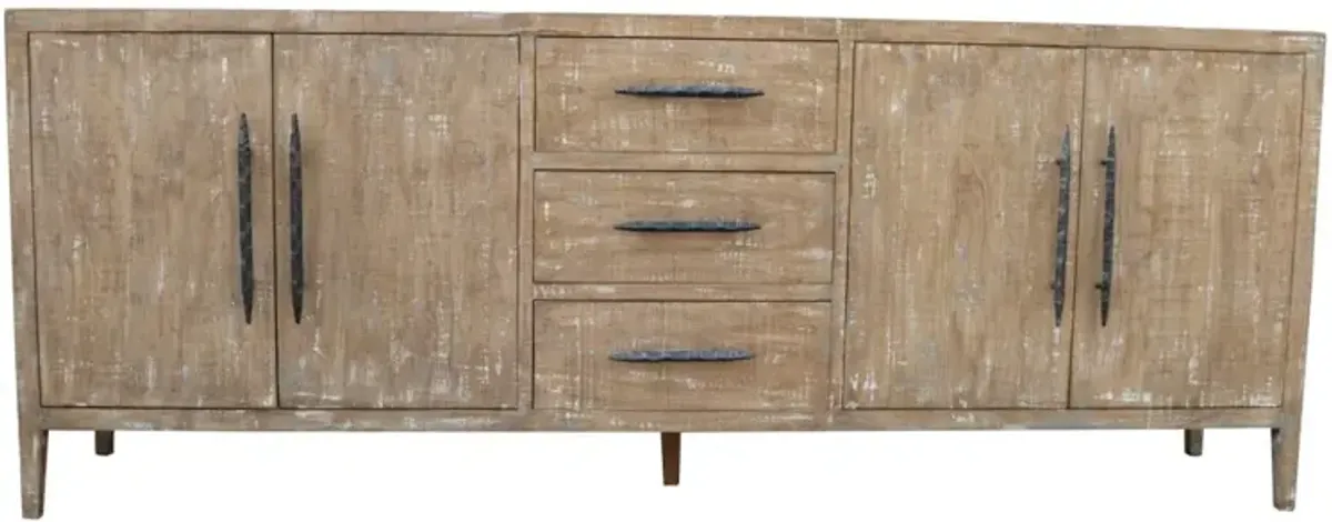 Nest Home Natural Grey Morgan Sideboard