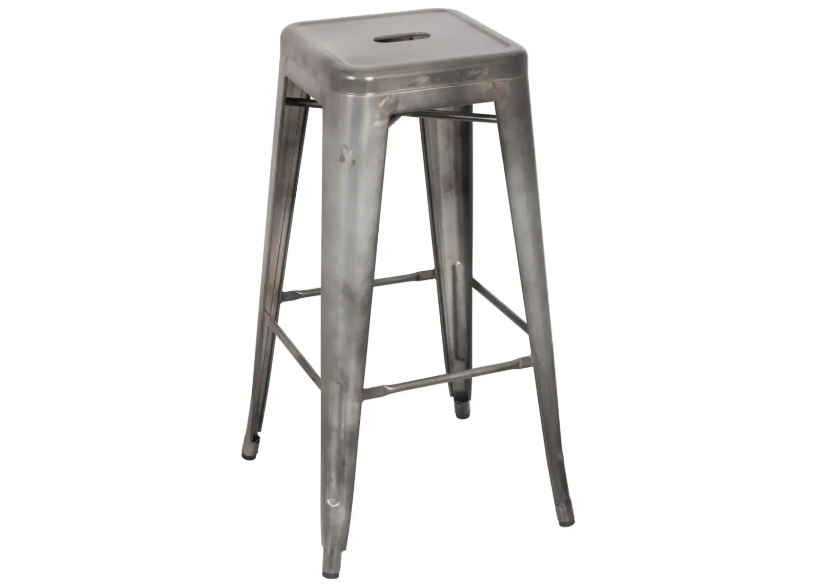 Chintaly Galvanized Steel Bar Stool