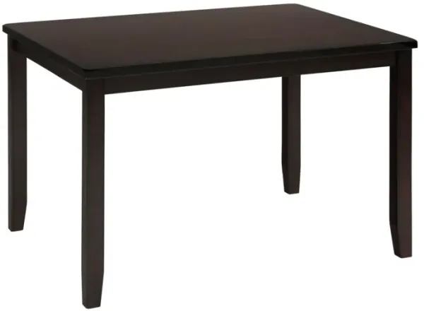 Jofran Dark Rustic Prairie Dining Set
