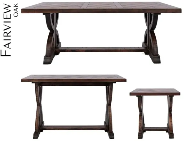 Jofran Fairview End Table Dark Oak