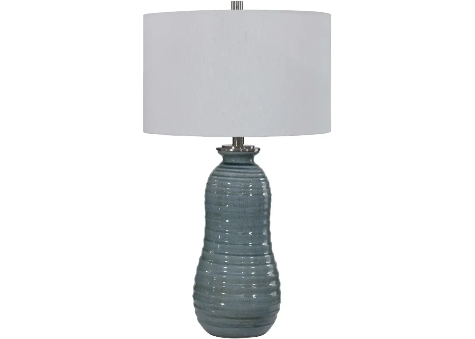 Uttermost Zaila Light Blue Table Lamp