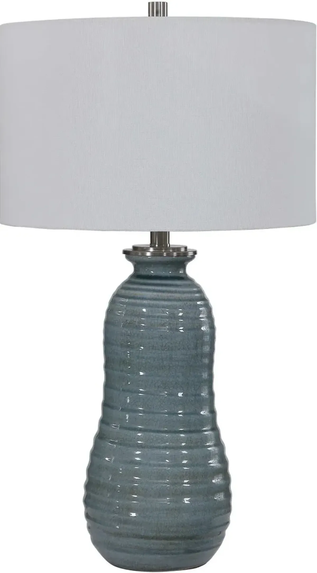 Uttermost Zaila Light Blue Table Lamp