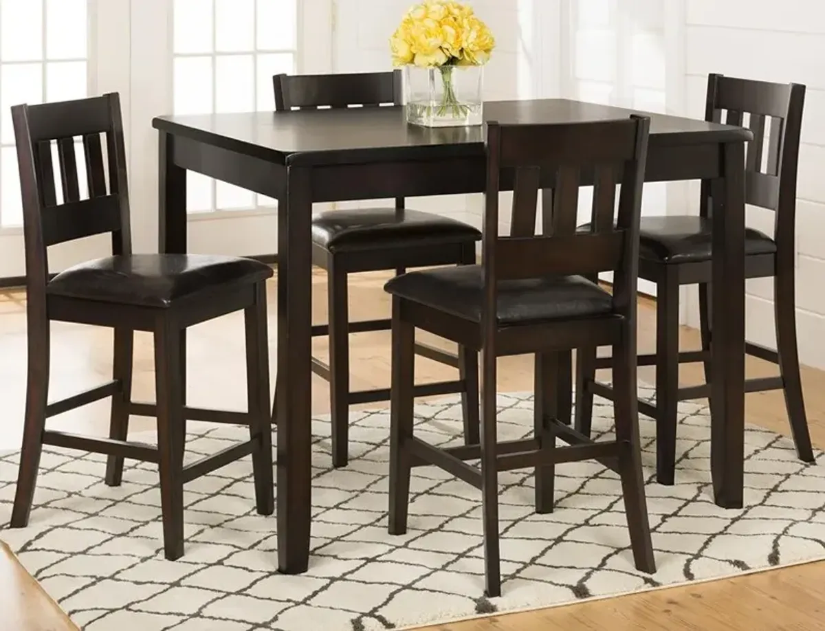 Jofran Dark Rustic Prairie Table Set