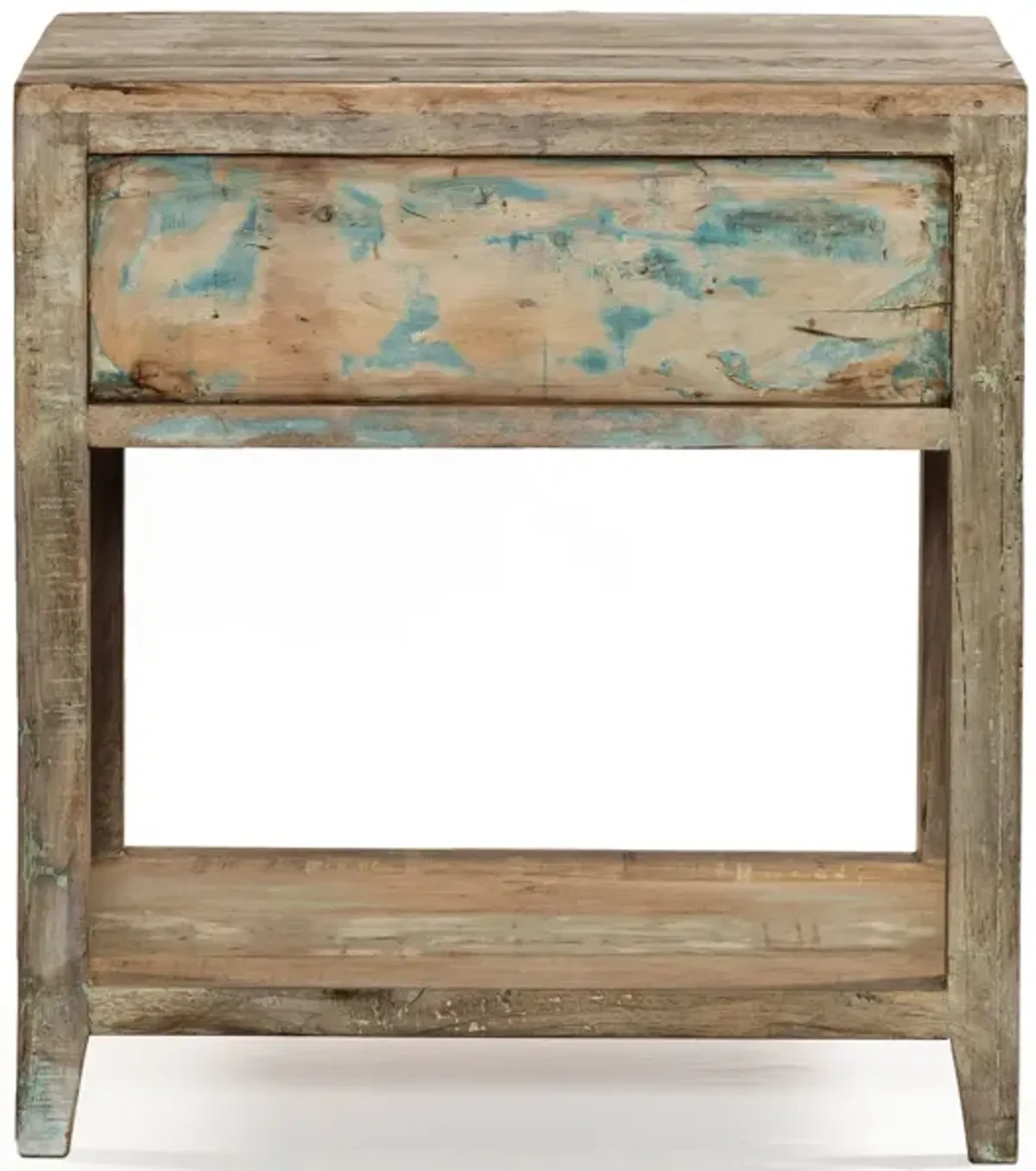 Home Trends Design Ibiza Vintage Reclaimed Teak Night Chest