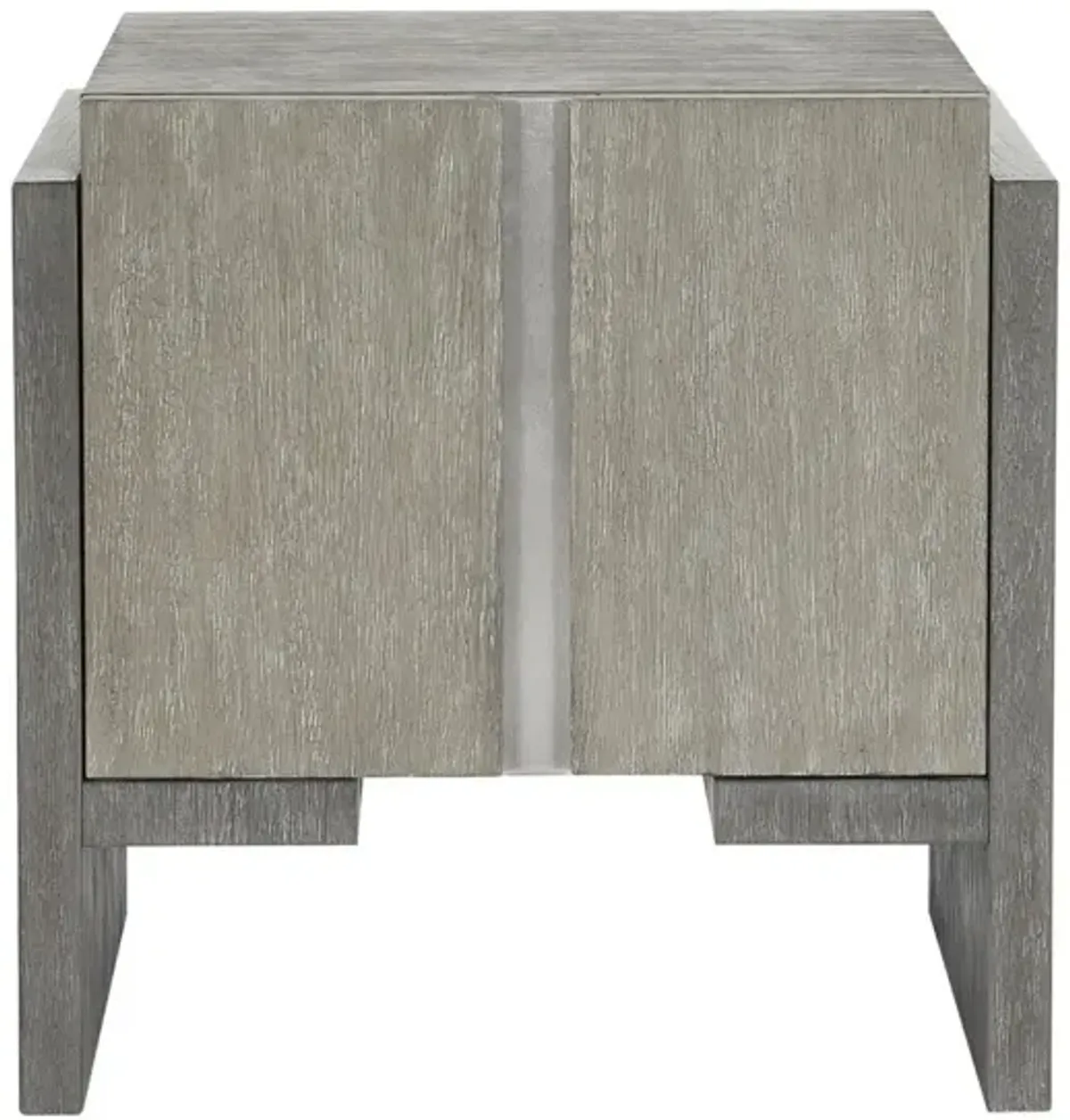 Bernhardt Foundations Light Shale Side Table