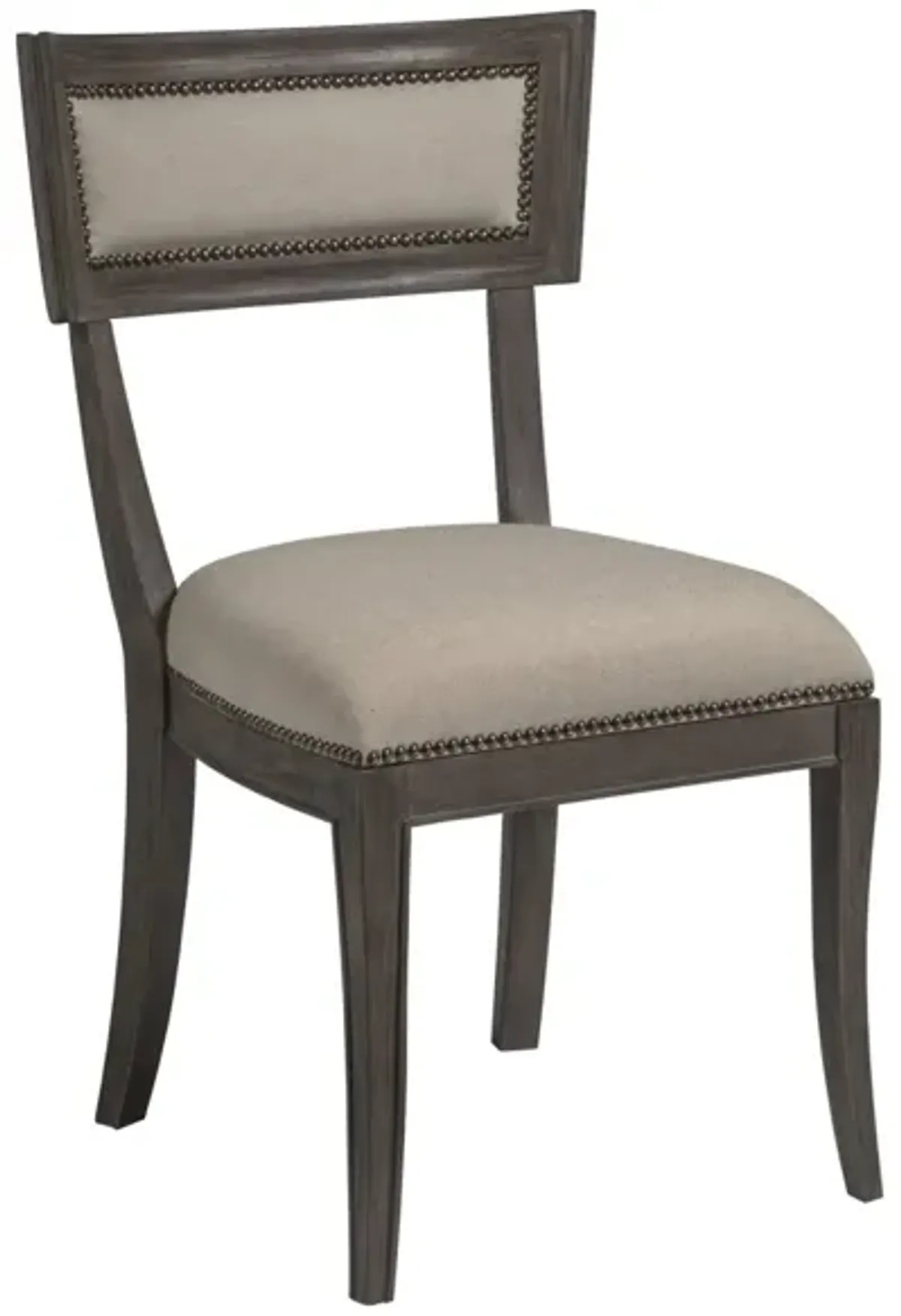 Artistica Home by Lexington Cohesion Program Aperitif 20 Inch Wood Side Chair Dark Brown/Beige