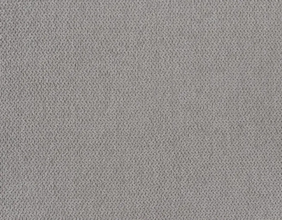 Steve Silver Alta Full/Queen Velvet Headboard In Soft Gray