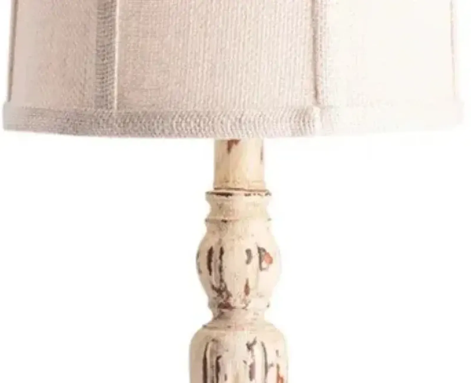 Crestview Roche Beige/Off-White Table Lamp