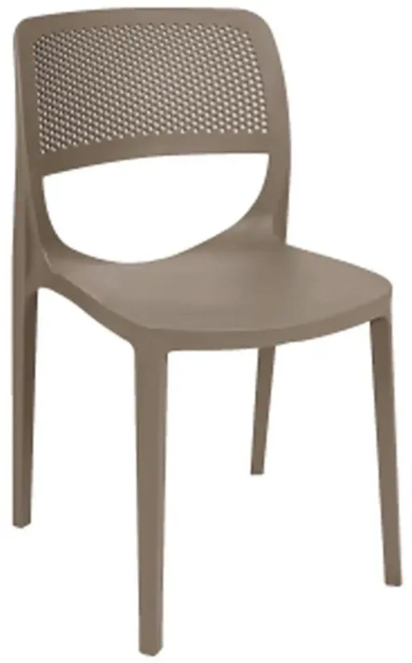 Rainbow Outdoor Mila Side Chair Cappuccino