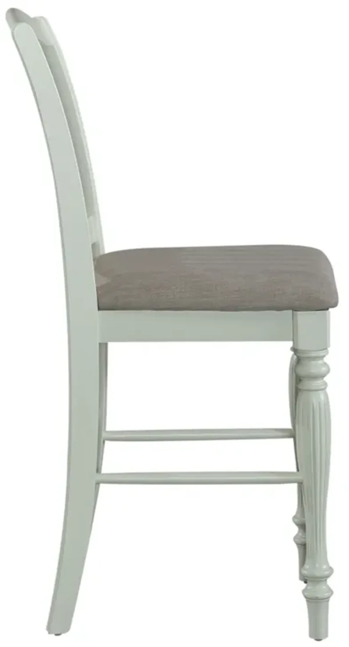 Liberty Furniture Cumberland Creek Buttermilk/Gray Counter-Height Chair