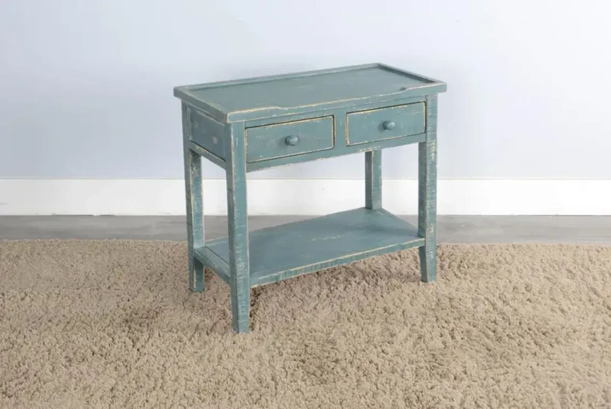 Sunny Designs Marina Sea Grass Side Table