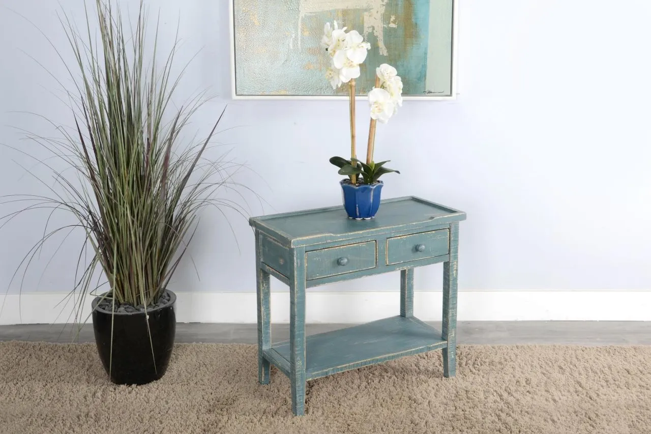 MARINA SEA GRASS SIDE TABLE