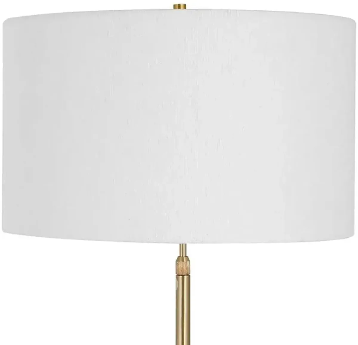 Uttermost Prominence Brass Floor Lamp