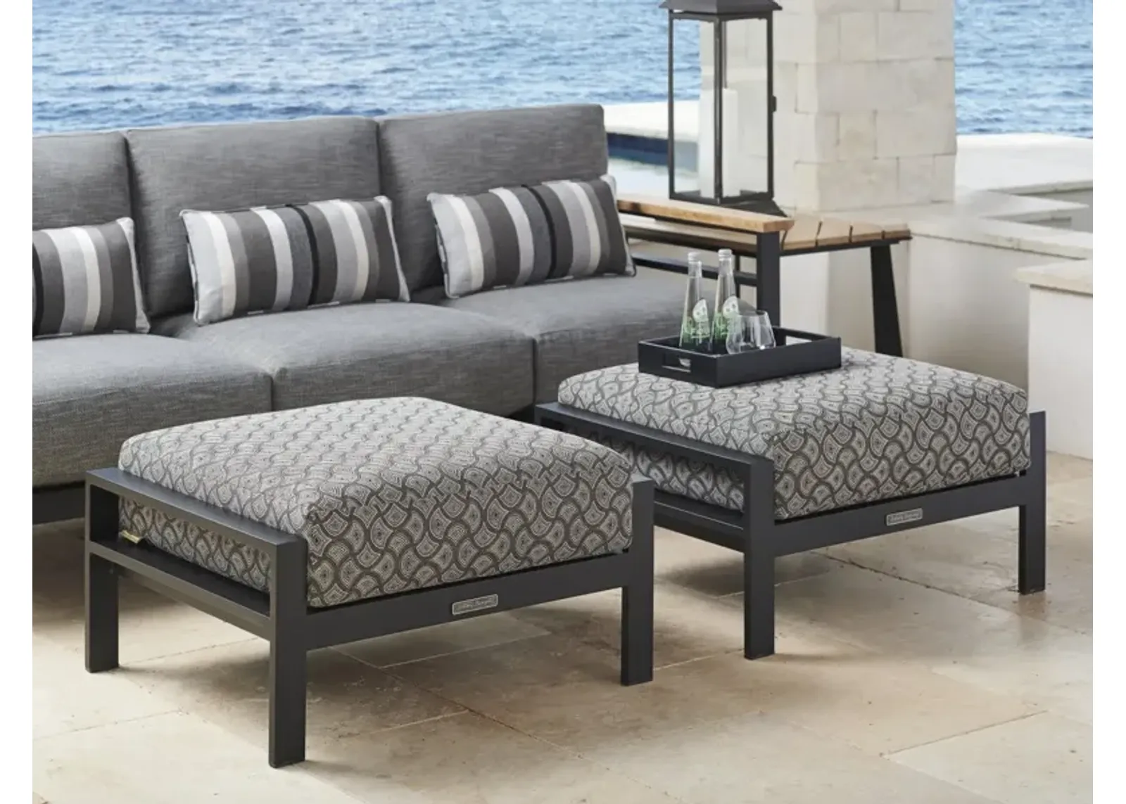 Tommy Bahama Outdoor by Lexington South Beach Ottoman