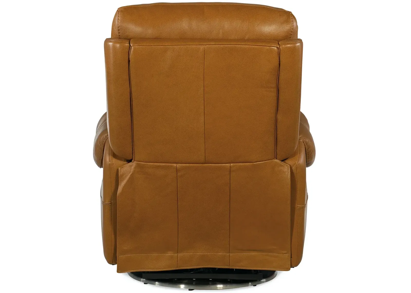 STERLING PESARO SIENA SWIVEL POWER LEATHER RECLINER WITH POWER HEADREST