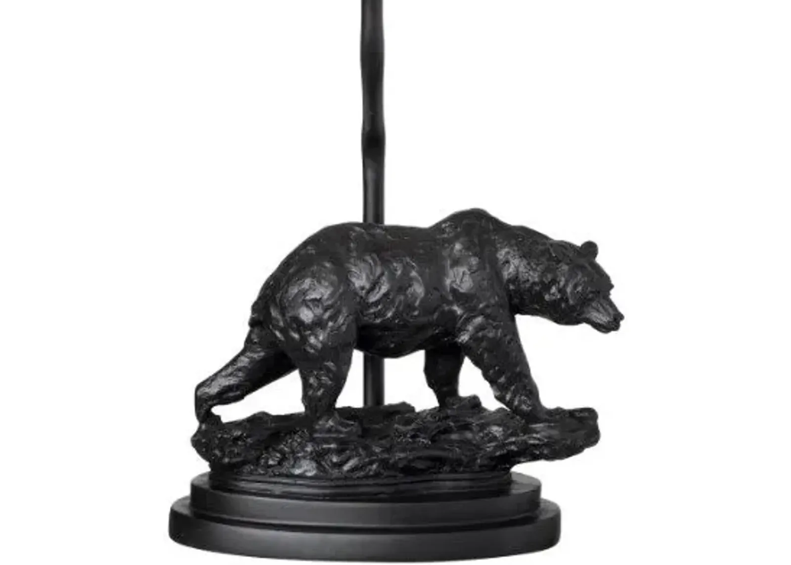 Crestview Bear Trail Beige/Oil Rubbed Bronze Table Lamp