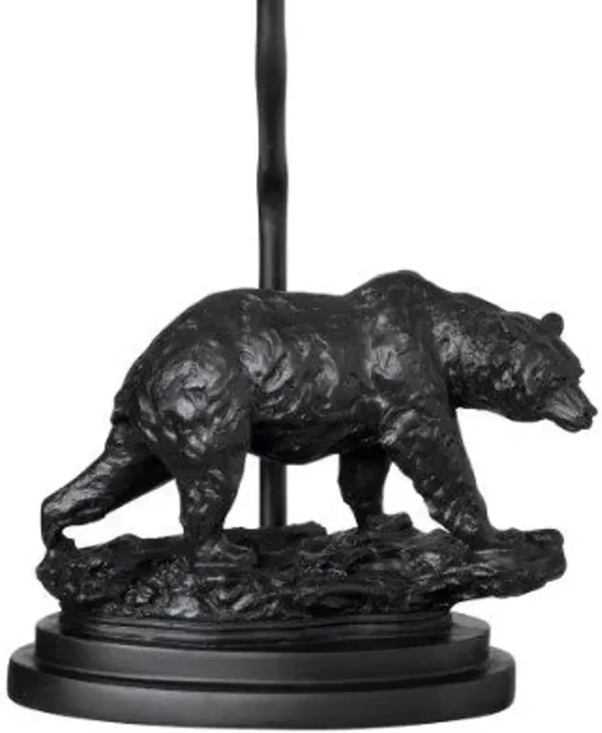 Crestview Bear Trail Beige/Oil Rubbed Bronze Table Lamp