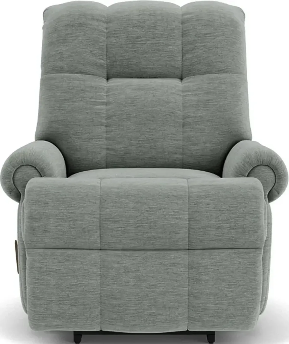 Flexsteel Hercules Blue Arctic Manual Recliner