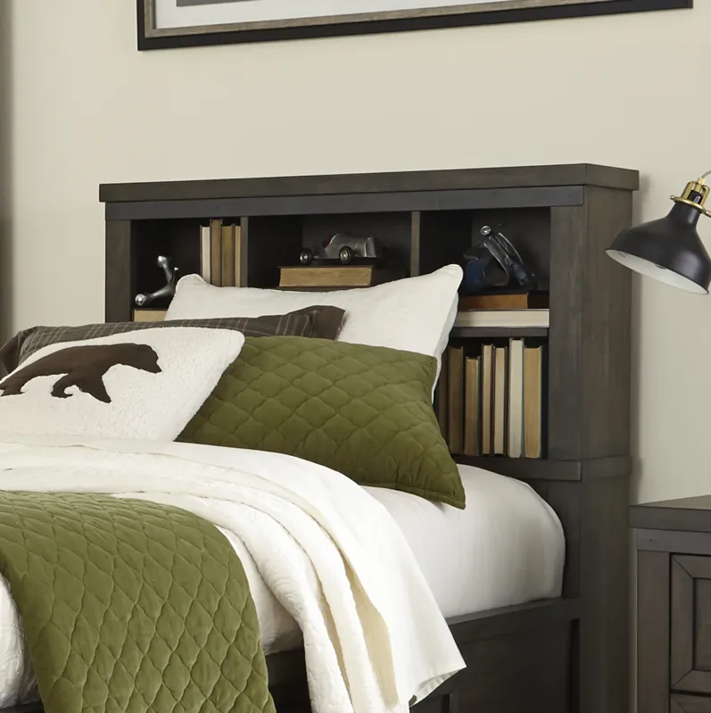 TWIN BOOKCASE HEADBOARD - THORNWOOD HILLS