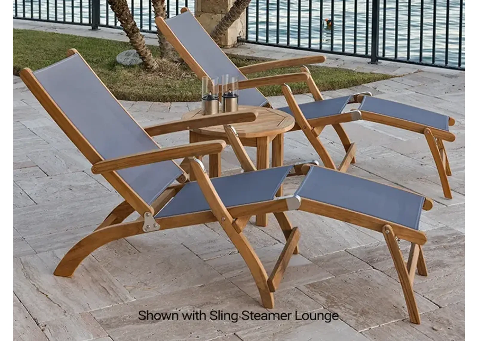 Royal Teak Miami Outdoor Side Round Table